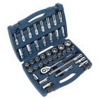 Sealey AK8993 Socket Set 41pc 1/2"Sq Drive WallDrive&amp;reg; Metric additional 1