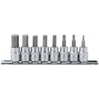 Draper 16285 3/8" Sq. Dr. Hexagonal Socket Bit Set (8 Piece) additional 1