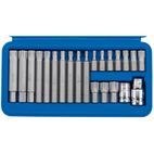Draper 16347 3/8, 1/2" Sq. Dr. Ribe&amp;#174; Socket and Bit Set (22 Piece) additional 1