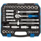 Draper 16361 3/8" Sq. Dr. Combined MM/AF Socket Set (39 Piece) additional 1