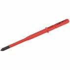 Draper 16420 Ergo Plus&amp;#174; Extra Slim PZ/SL Type VDE Interchangeable Screwdriver Blade No:2 x 100mm additional 3