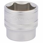 Draper 17546 3/8" Sq. Dr. Hi-Torq&amp;#174; 6 Point Deep Socket (24mm) additional 2
