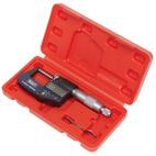 Sealey AK9635D Digital External Micrometer 0-25mm(0-1") additional 3
