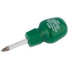 Draper 22357 No 2 x 38mm PZ Type Cabinet Pattern Chubby Screwdriver (Sold Loose) additional 1