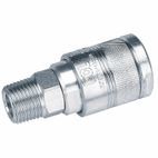 Draper 25815 1/2" BSP Male Thread Air Line Coupling (Sold Loose) additional 2
