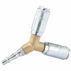 Draper 25855 PCL Twin Standard Coupling with Two Male Couplings and One Tailpiece Supplied additional 2