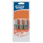 Draper 25864 1/2" Taper x 1/2" Hose Connector 3 additional 1