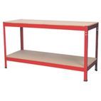 Sealey AP1535 Workbench 1.53m Steel Wooden Top additional 1