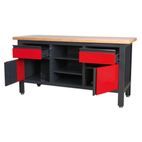 Sealey AP1905A Workstation with 2 Drawers, 2 Cupboards &amp; Open Storage additional 7