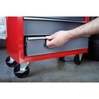 Sealey AP22505BB Rollcab 5 Drawer with Ball Bearing Slides - Red/Grey additional 3