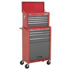 Sealey AP22513BB Topchest &amp; Rollcab Combination 13 Drawer with Ball Bearing Slides - Red/Grey additional 2