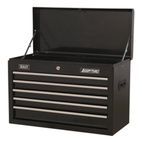 Sealey AP225B Topchest 5 Drawer with Ball Bearing Slides - Black additional 3