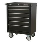 Sealey AP226B Rollcab 6 Drawer with Ball Bearing Slides - Black additional 2