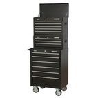 Sealey AP22BSTACK Topchest, Mid-Box &amp; Rollcab 14 Drawer Stack - Black additional 2