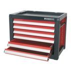 Sealey AP2403 Topchest 6 Drawer with Ball Bearing Slides additional 2