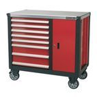 Sealey AP2418 Mobile Workstation 8 Drawer with Ball Bearing Slides additional 1