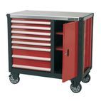 Sealey AP2418 Mobile Workstation 8 Drawer with Ball Bearing Slides additional 2
