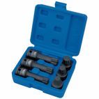 Draper 28881 1/2" Sq. Dr. Impact Spline Bit Set (6 Piece) additional 2