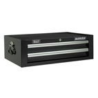 Sealey AP26029TB Mid-Box 2 Drawer with Ball Bearing Slides - Black additional 1