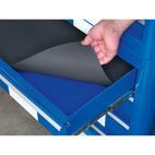 Sealey AP28104BWS Topchest 4 Drawer Retro Style - Blue with White Stripes additional 4