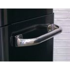 Sealey AP28204BR Rollcab 4 Drawer Retro Style- Black with Red Anodised Drawer Pulls additional 5