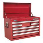 Sealey AP33089 Topchest 8 Drawer with Ball Bearing Slides - Red additional 4