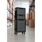 Sealey AP35STACK Tool Chest Combination 16 Drawer with Ball Bearing Slides - Black/Grey additional 3