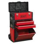 Sealey AP548 Mobile Steel/Composite Toolbox - 3 Compartment additional 6