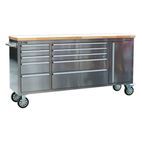 Sealey AP7210SS Mobile Stainless Steel Tool Cabinet 10 Drawer &amp; Cupboard additional 2