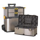 Sealey AP855 Mobile Stainless Steel/Composite Toolbox - 3 Compartment additional 6