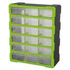 Sealey APDC18HV Cabinet Box 18 Drawer - Hi-Vis Green/Black additional 3