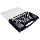 Draper 44019 Long Metric Stainless Steel Combination Spanner Set (8 Piece) additional 1