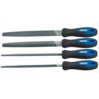 Draper 44962 200mm Soft Grip Engineers File Set (4 Piece) additional 1