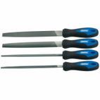 Draper 44962 200mm Soft Grip Engineers File Set (4 Piece) additional 2