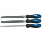 Draper 44963 200mm Soft Grip Engineers File Set (3 Piece) additional 2