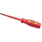 Draper 46518 5.5mm x 125mm Fully Insulated Plain Slot Screwdriver. additional 1