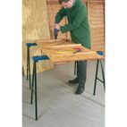 Draper 52072 1000 x 800mm Pair of Fold Down Trestles additional 4