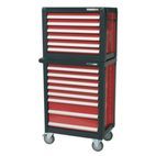 Sealey APTTC02 Topchest &amp; Rollcab Combination 14 Drawer with Ball Bearing Slides &amp; 1233pc Tool Kit additional 2