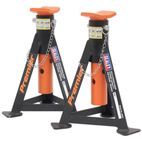 Sealey AS3O Axle Stands (Pair) 3tonne Capacity per Stand Orange additional 2