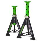 Sealey AS6G Axle Stands (Pair) 6tonne Capacity per Stand - Green additional 4