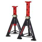 Sealey AS6R Axle Stands (Pair) 6tonne Capacity per Stand - Red additional 1