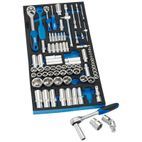 Draper 63540 1/4", 3/8", and 1/2" Socket Set in Full Drawer EVA Insert Tray (84 Piece) additional 1