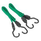 Sealey BCS16 Flat Bungee Cord Set 2pc 610mm additional 3