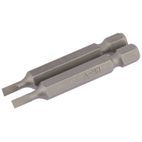 Draper 64009 5.5mm 1/4" Hex Plain Slot Insert Bit 25mm Long x 5 additional 1