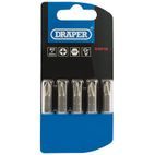 Draper 64018 No.2 1/4" Hex Cross Slot Insert Bit 25mm Long x 5 additional 2