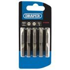 Draper 64034 6.5mm 1/4" Hex Plain Slot Insert Bit 25mm Long x 10 additional 2