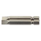 Draper 64096 6mm 1/4" Hex Plain Slot Insert Bit 50mm Long x 2 additional 1