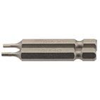 Draper 64244 2mm 1/4" Hex Hexagonal Insert Bit 50mm Long x 2 additional 1