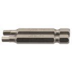 Draper 64254 4mm 1/4" Hex Hexagonal Insert Bit 50mm Long x 2 additional 1