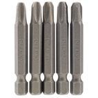 Draper 64290 No.3 1/4" Hex Cross Slot Insert Bit 50mm Long x 5 additional 1